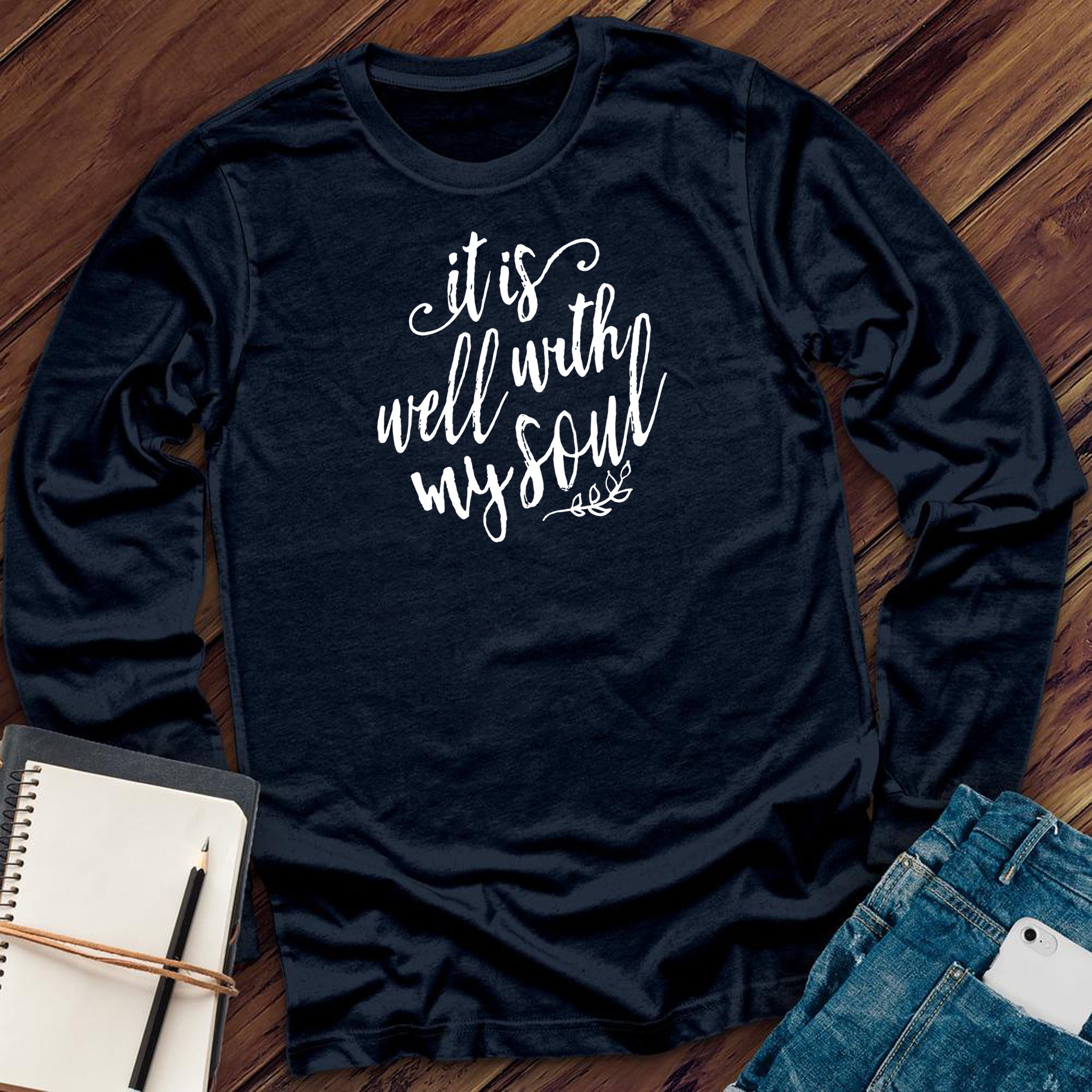 It is Well With My Soul 3 Long Sleeve - Love Tees