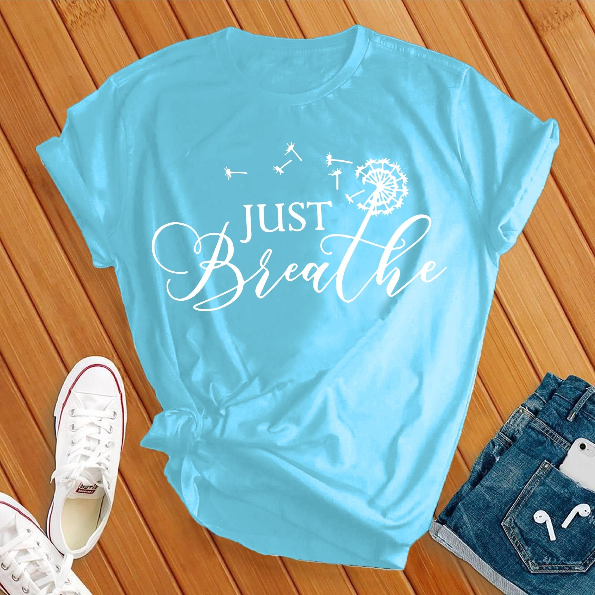 Just Breathe 3 Tee - Love Tees