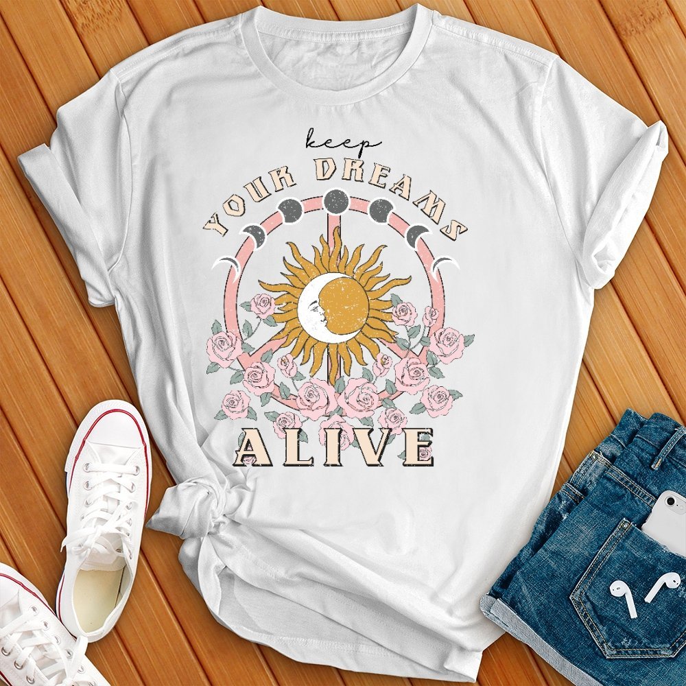 Keep Your Dream Alive Celestial T- Shirt - Love Tees