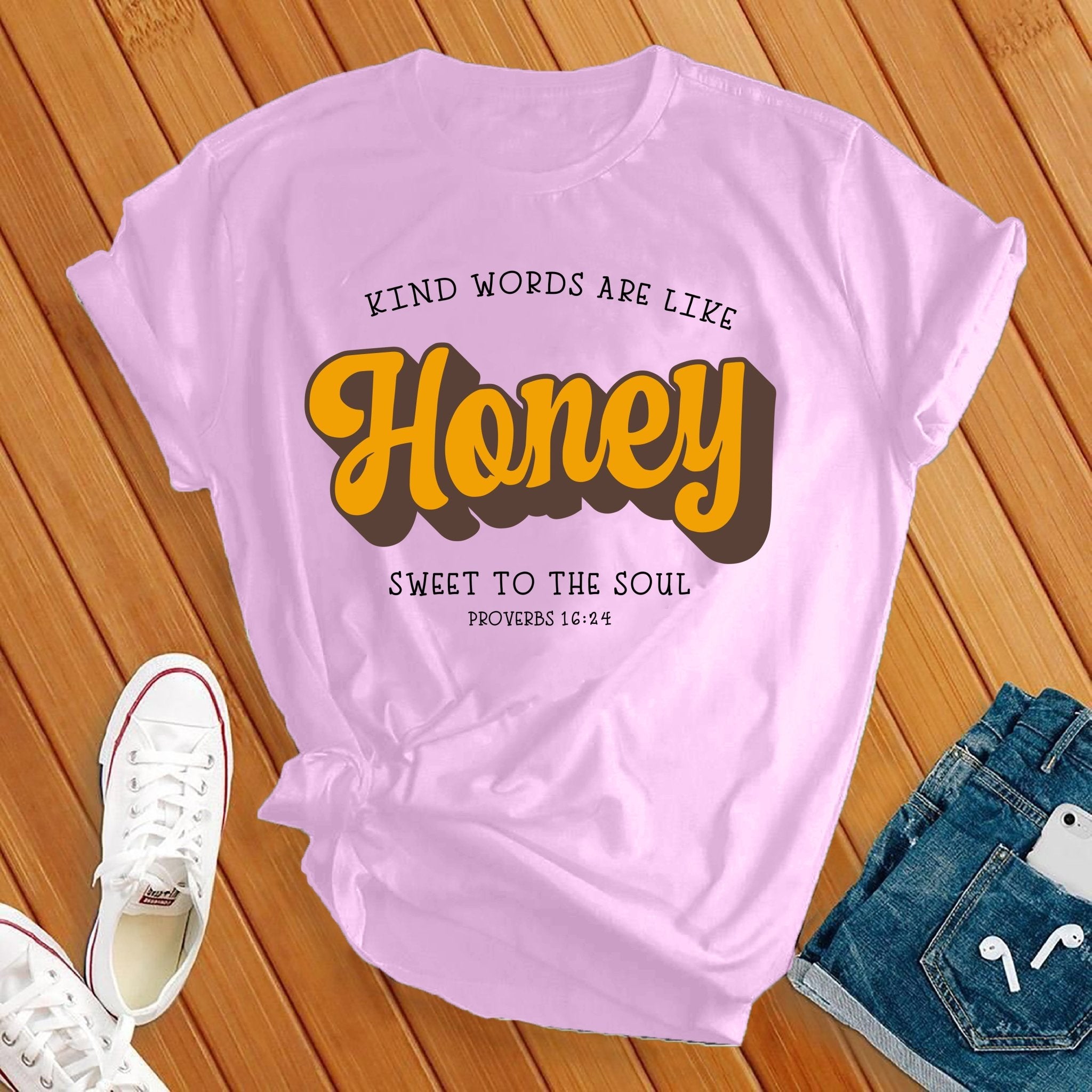 Kind Words Are Like Honey Tee - Love Tees