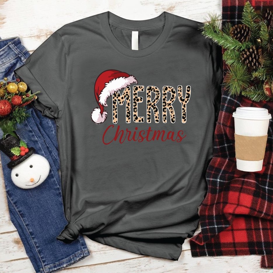 Leopard Merry Christmas Shirt - Love Tees