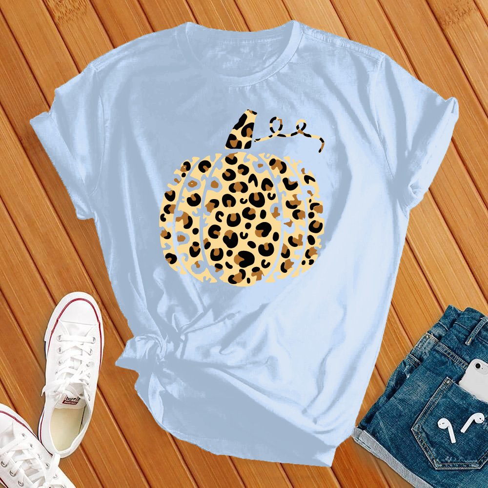 Leopard Pumpkin Tee - Love Tees