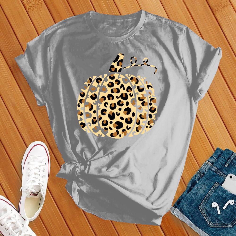 Leopard Pumpkin Tee - Love Tees