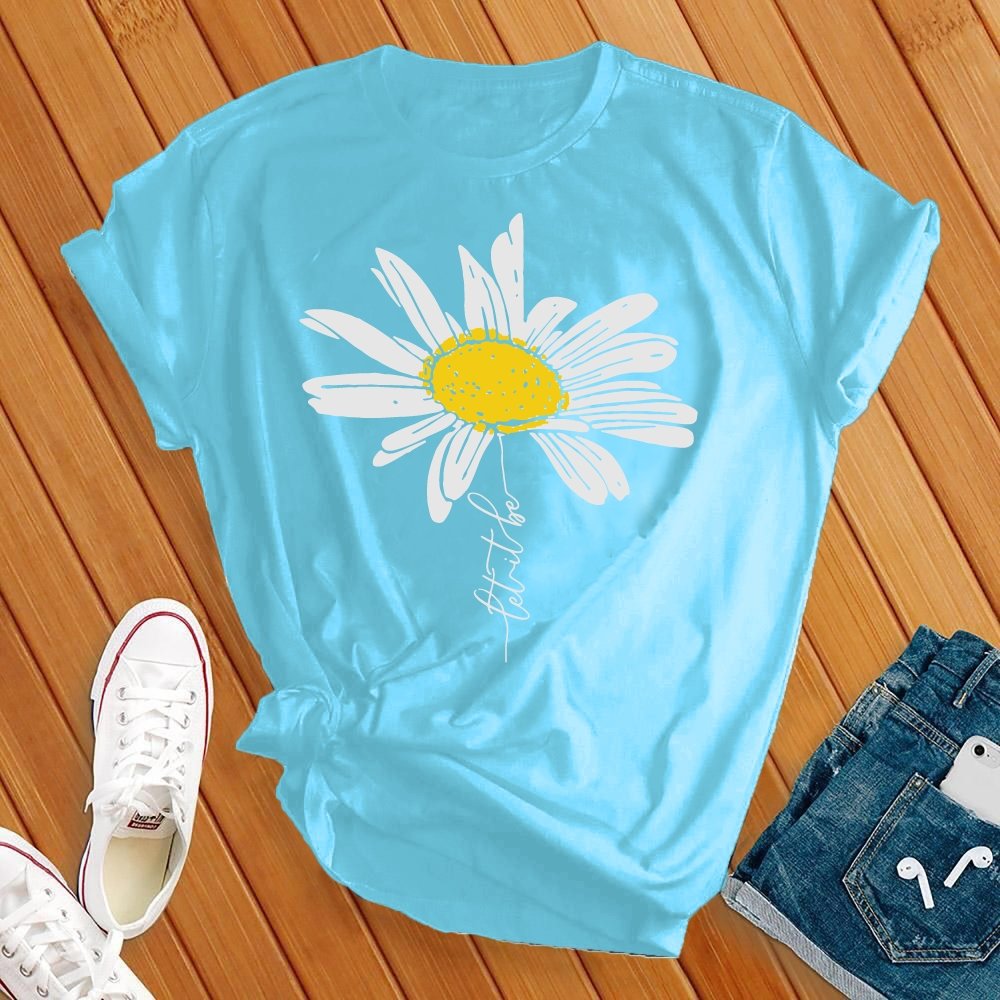 Let it be flower Tee - Love Tees