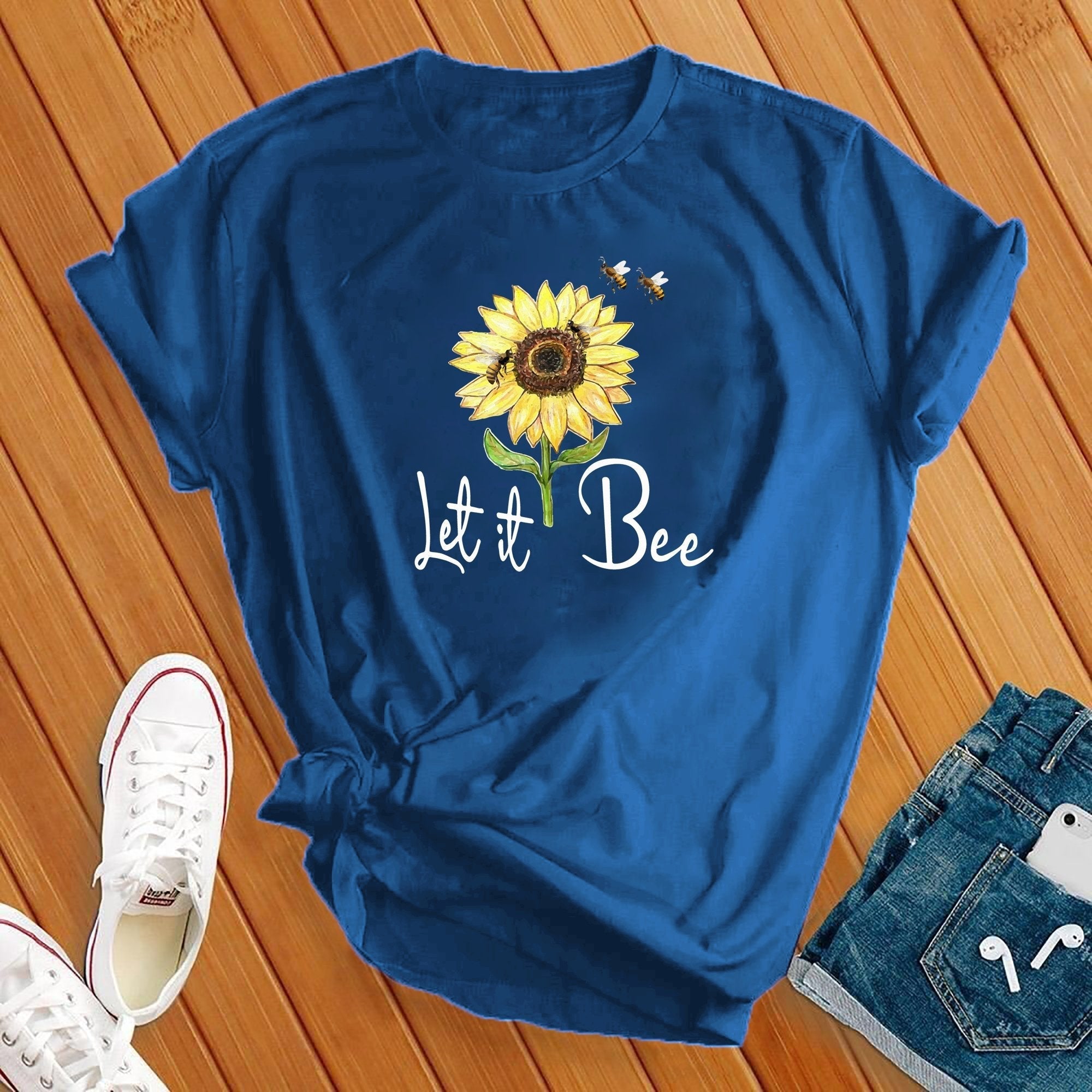 Let It Bee Flower Tee - Love Tees