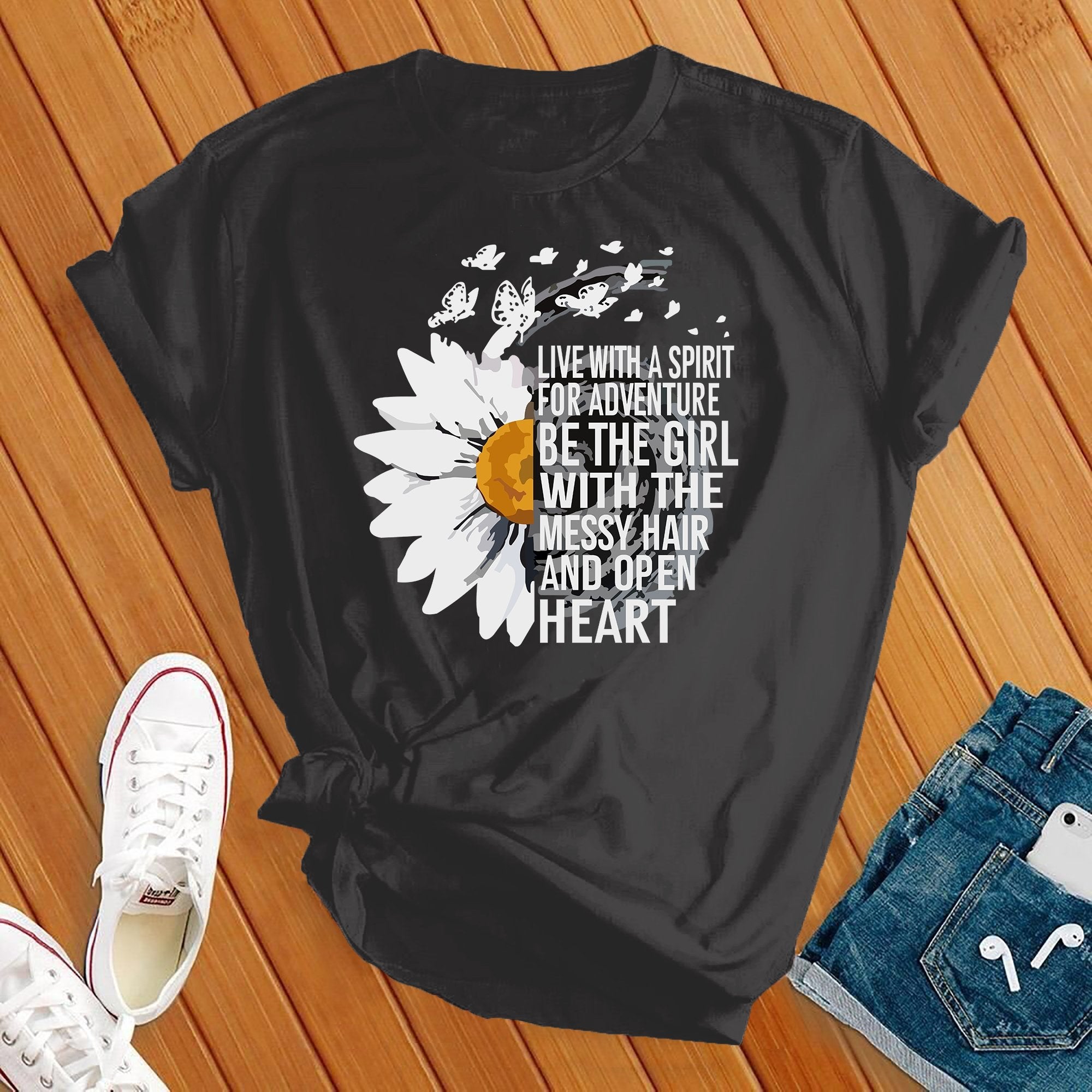 Live With A Spirit Tee - Love Tees