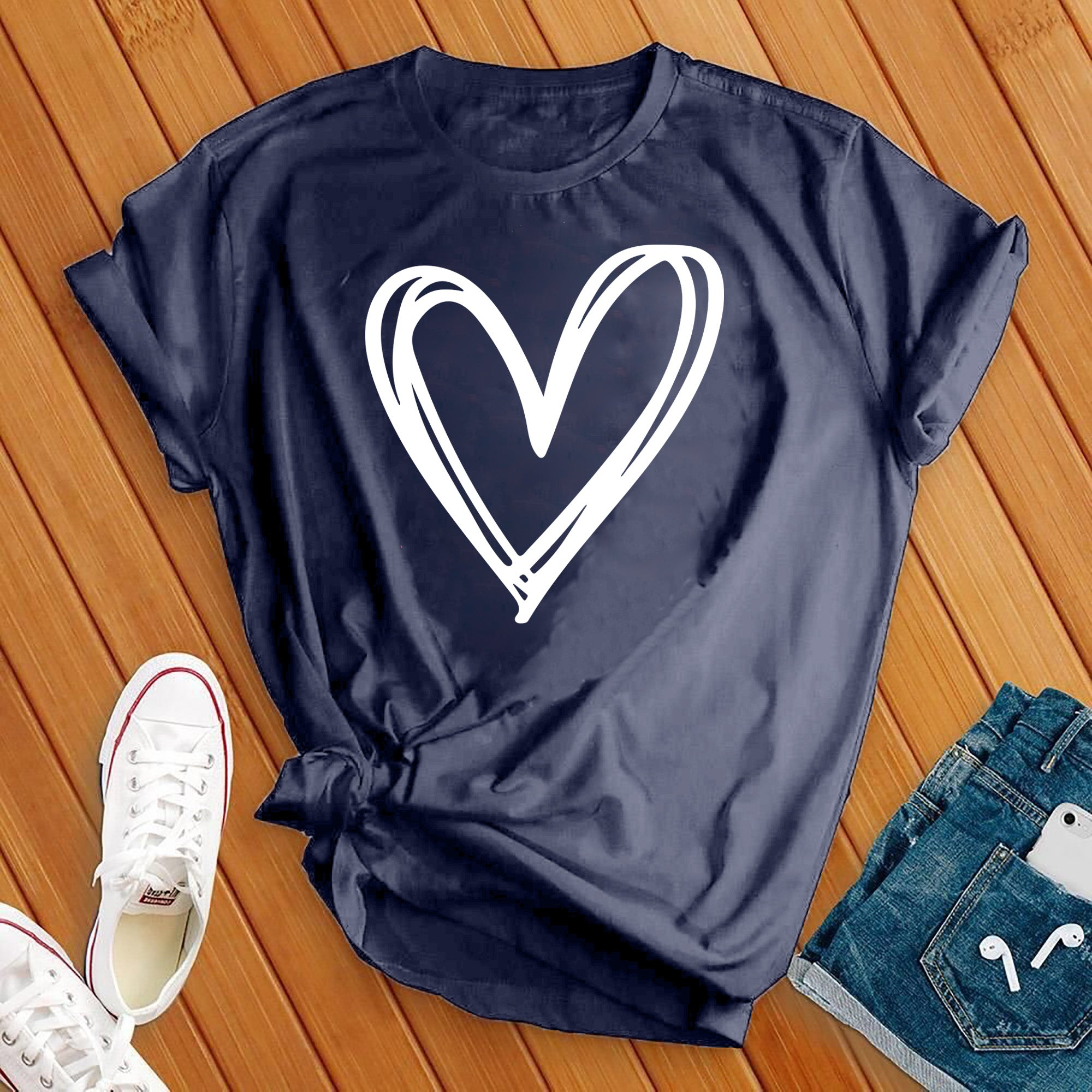 Love Heart Tee - Love Tees