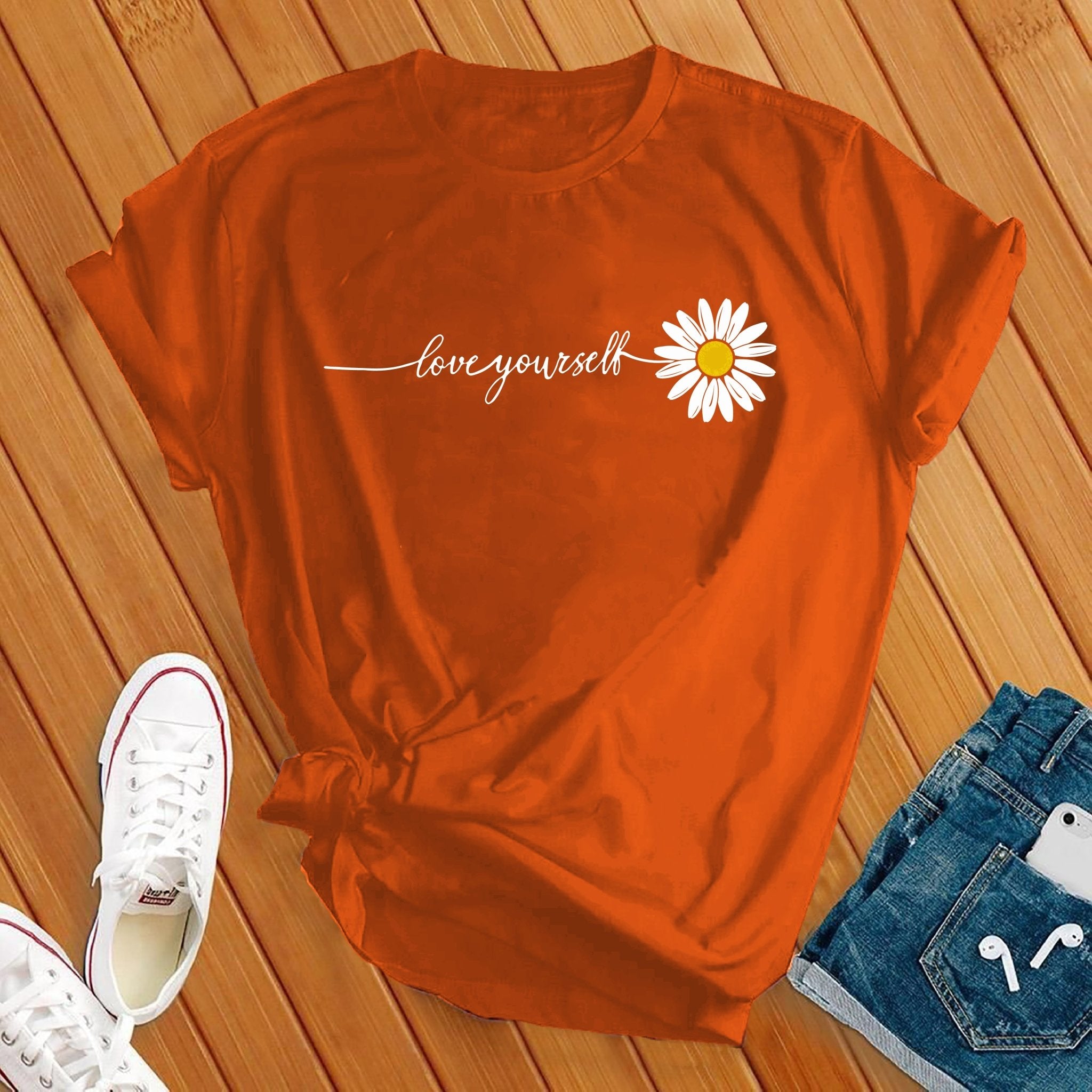 Love Yourself Daisy Tee - Love Tees