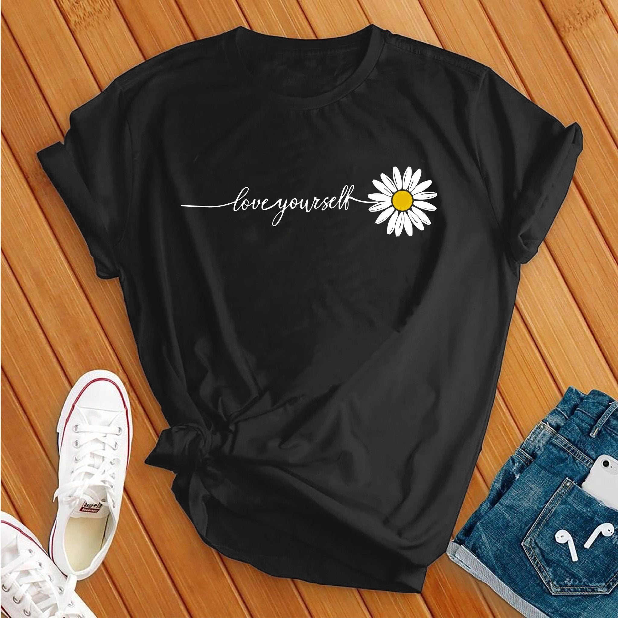 Love Yourself Daisy Tee - Love Tees