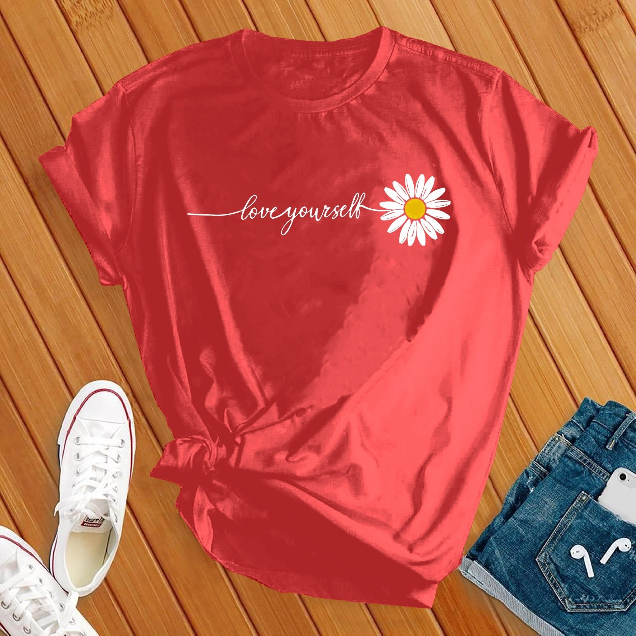 Love Yourself Daisy Tee - Love Tees