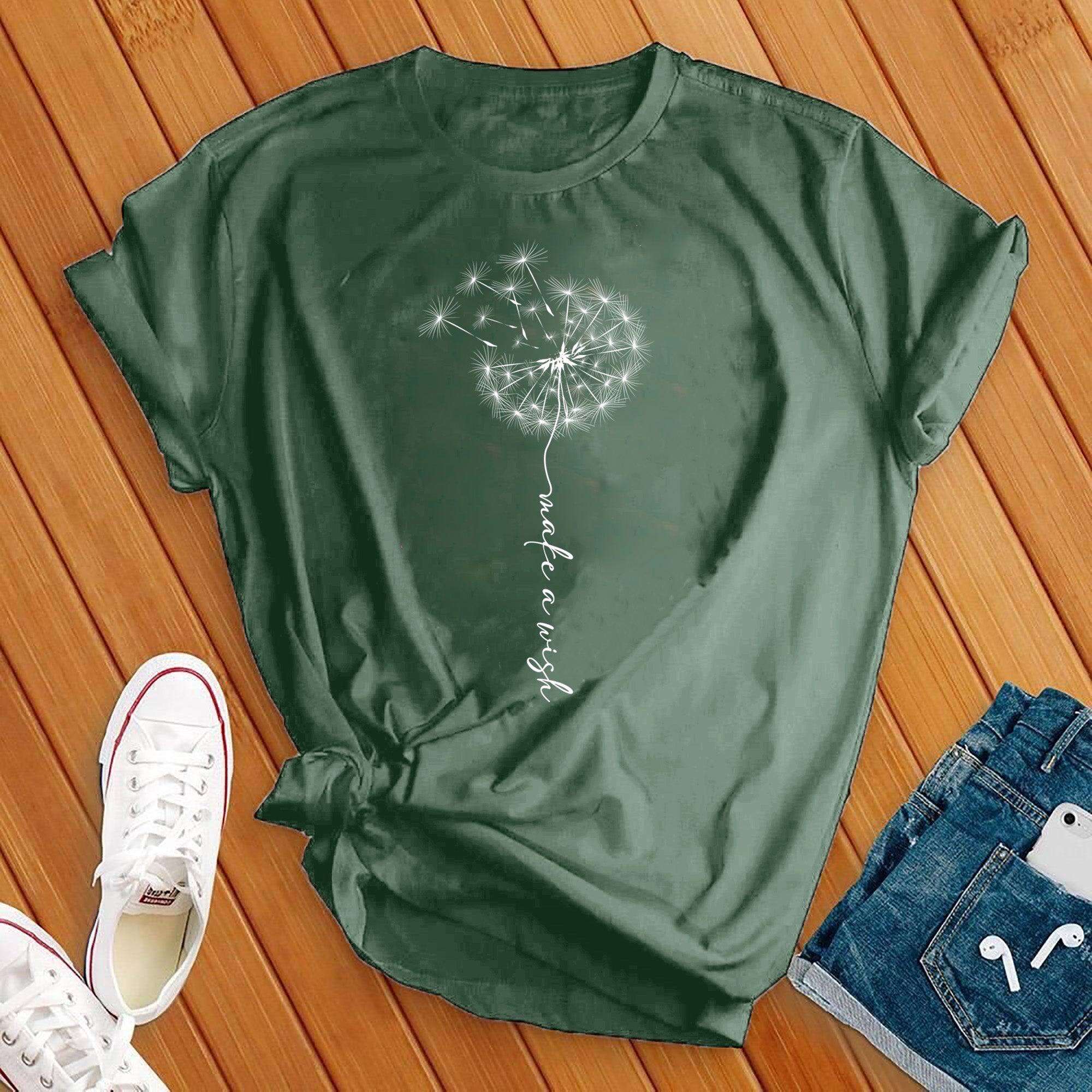 Make A Wish Dandelion Tee - Love Tees