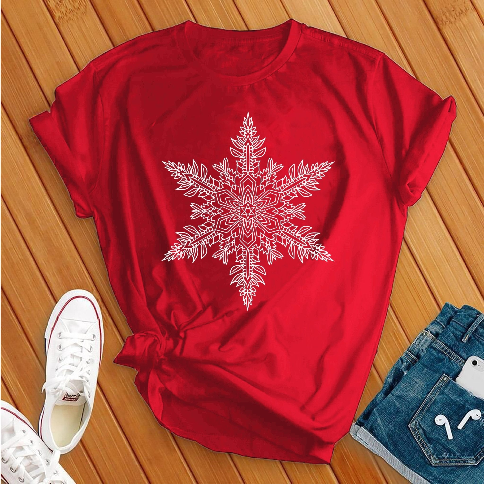 Mandala Snowflake Tee - Love Tees