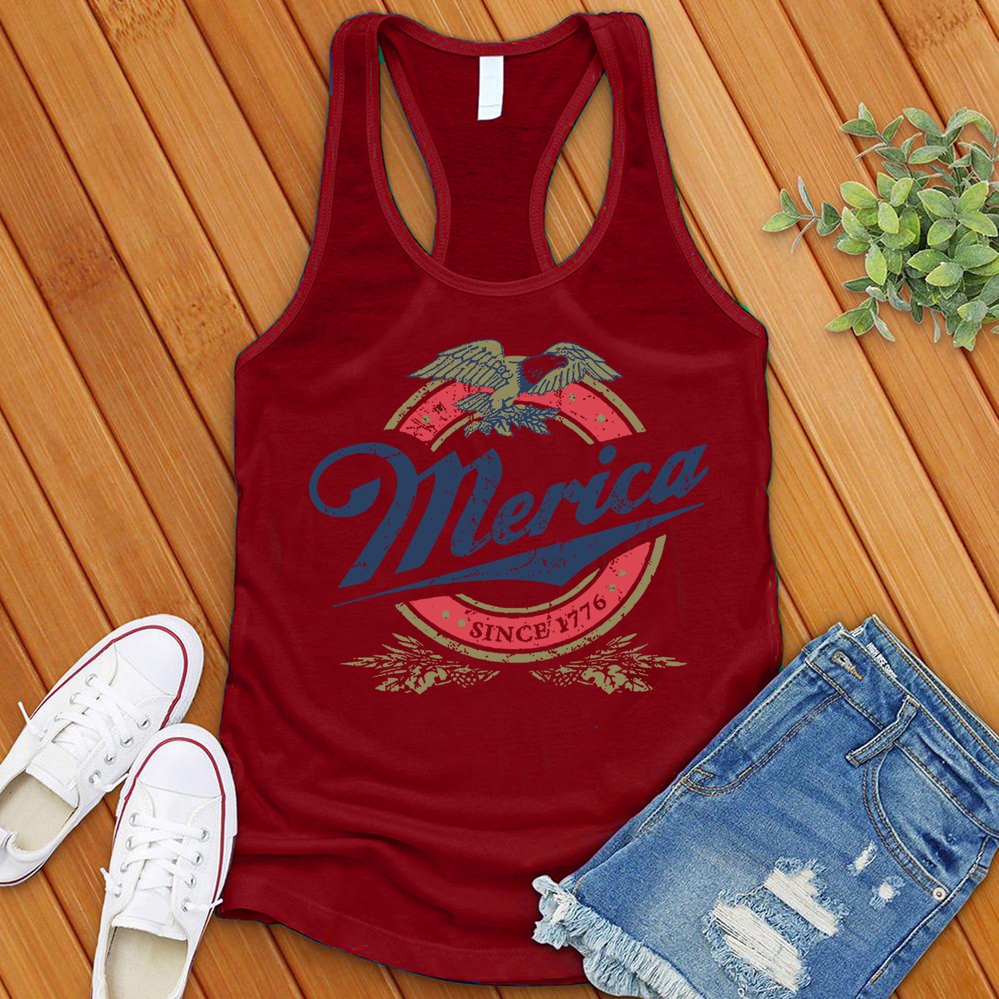 Merica Since 1776 Tank Top - Love Tees