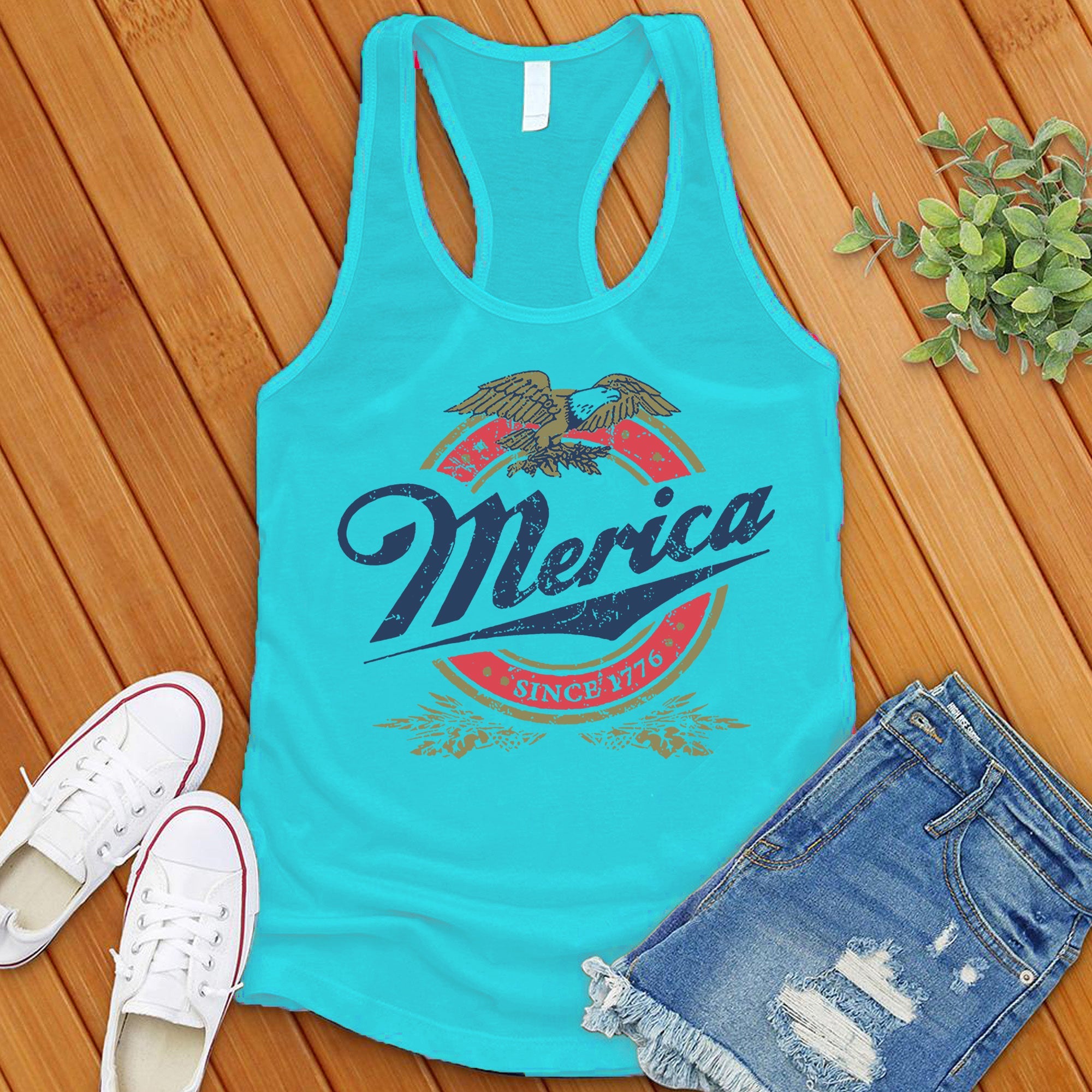 Merica Since 1776 Tank Top - Love Tees