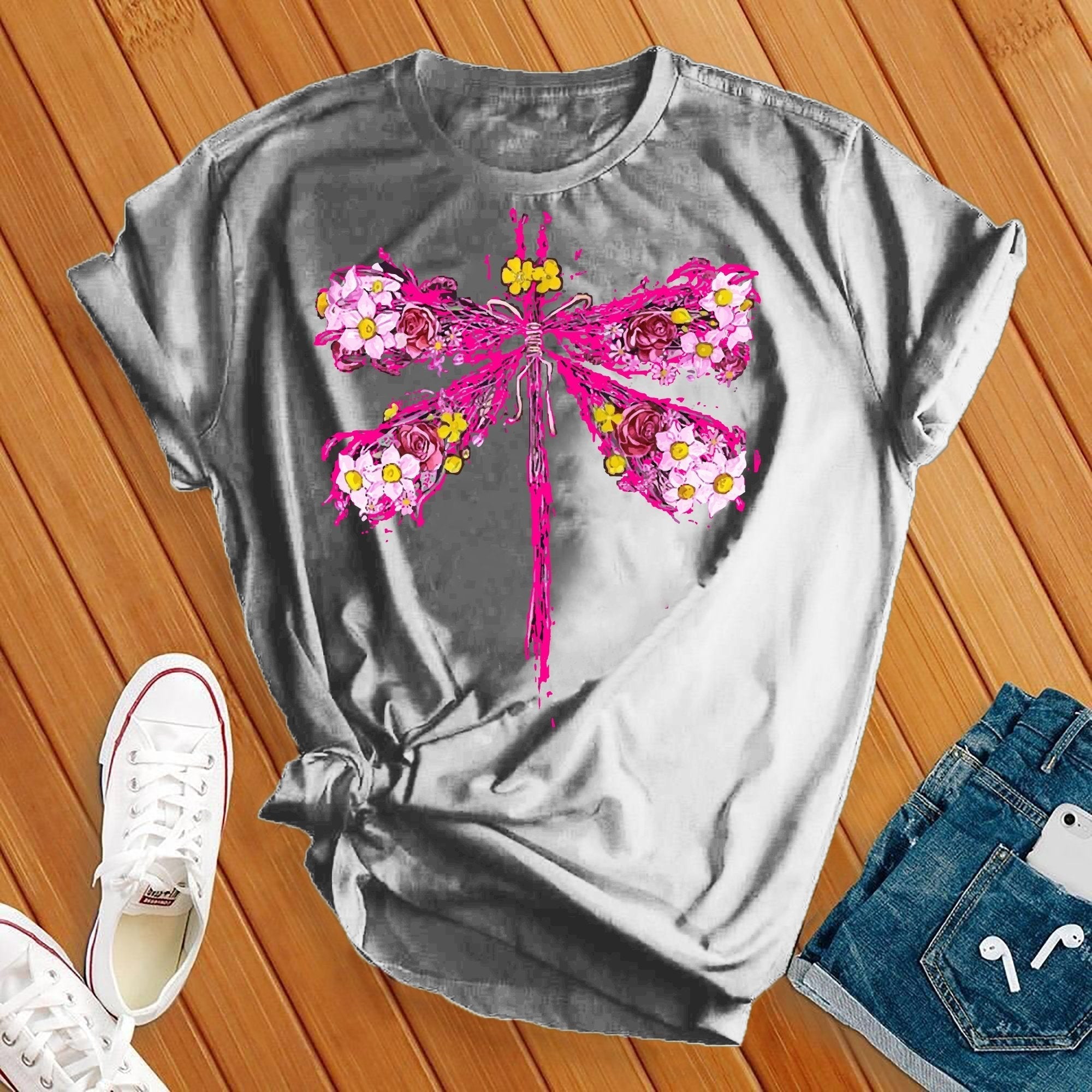 Neon Dragonfly Tee - Love Tees