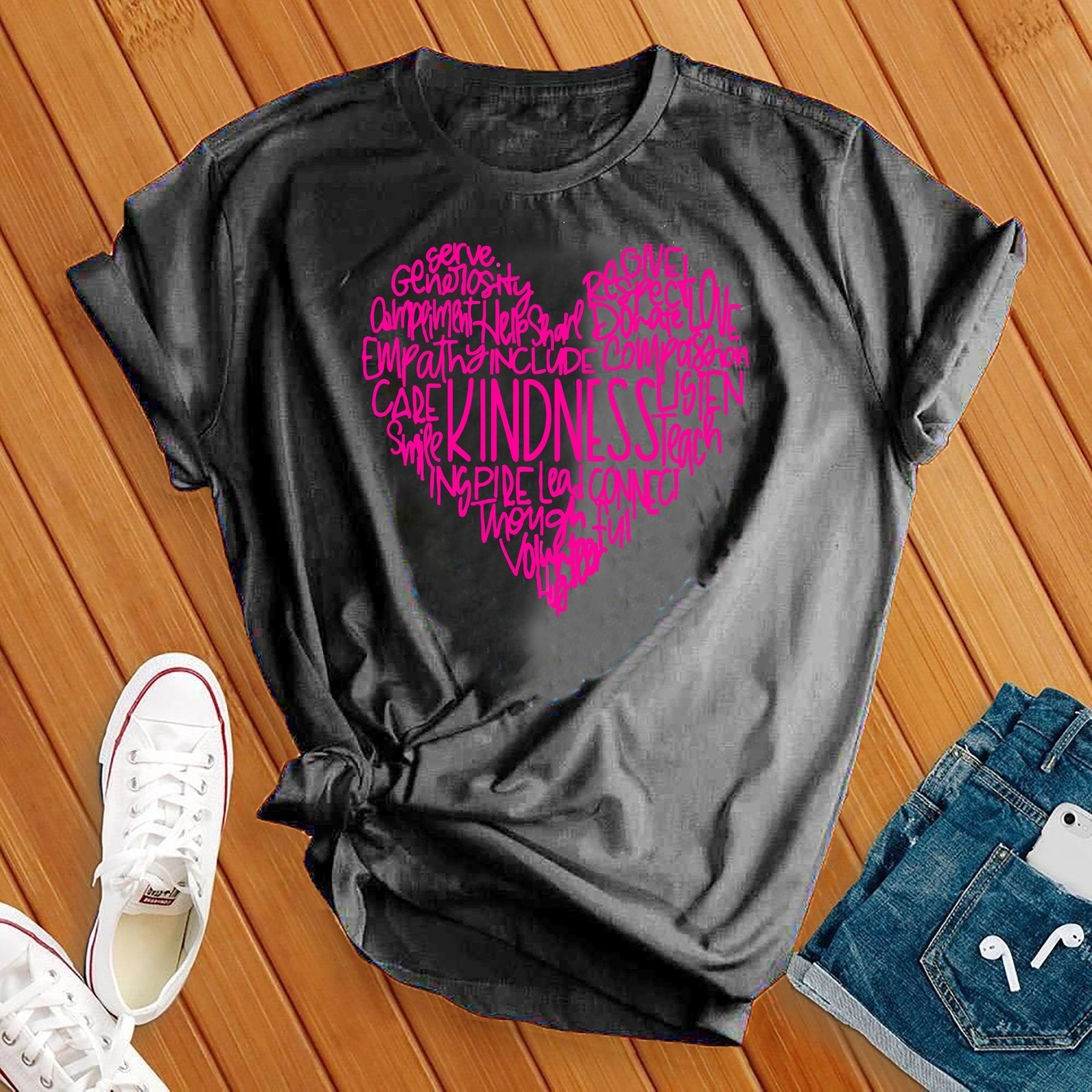 Neon Kindness Encouragement Tee - Love Tees