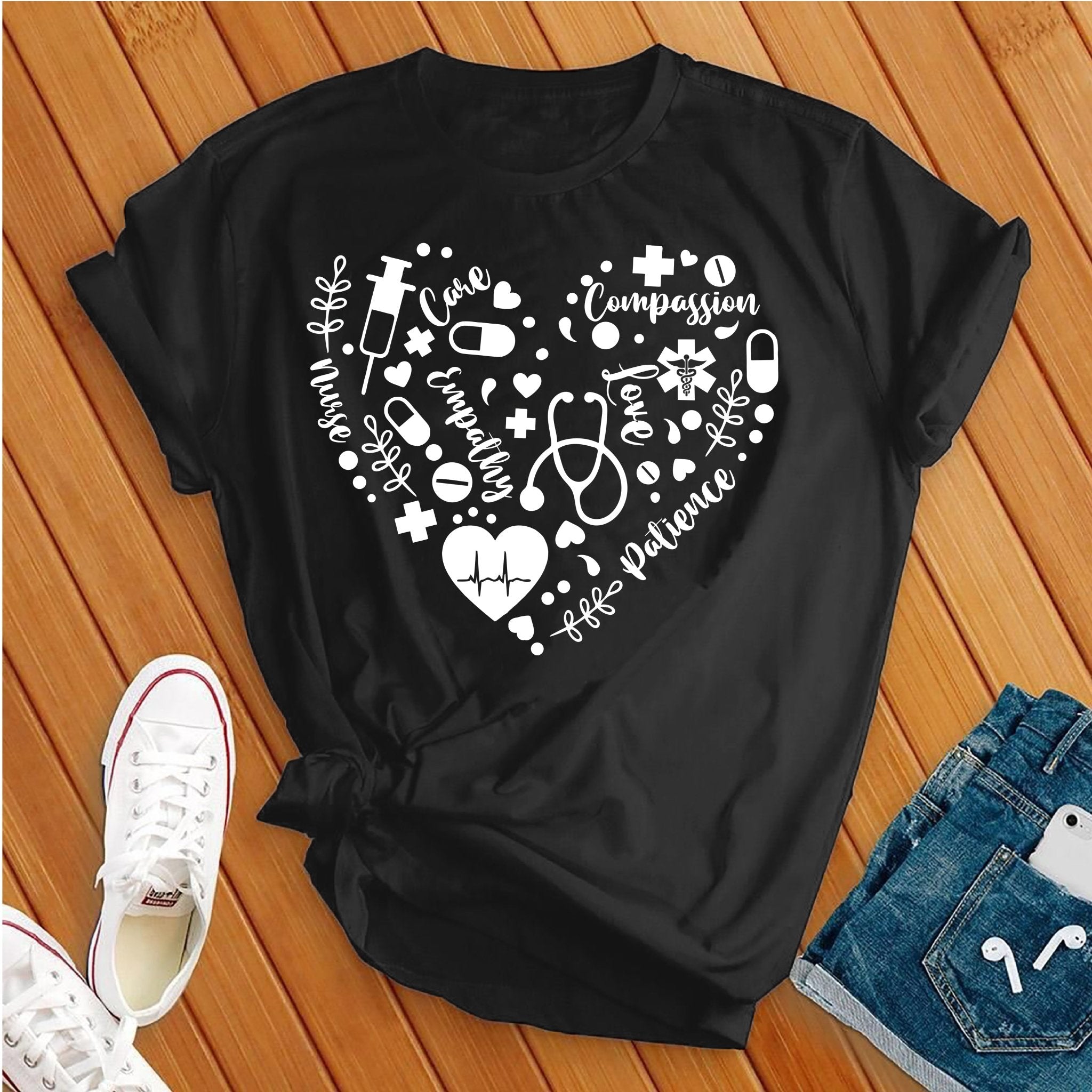 Nurse Heart Appreciation Tee - Love Tees