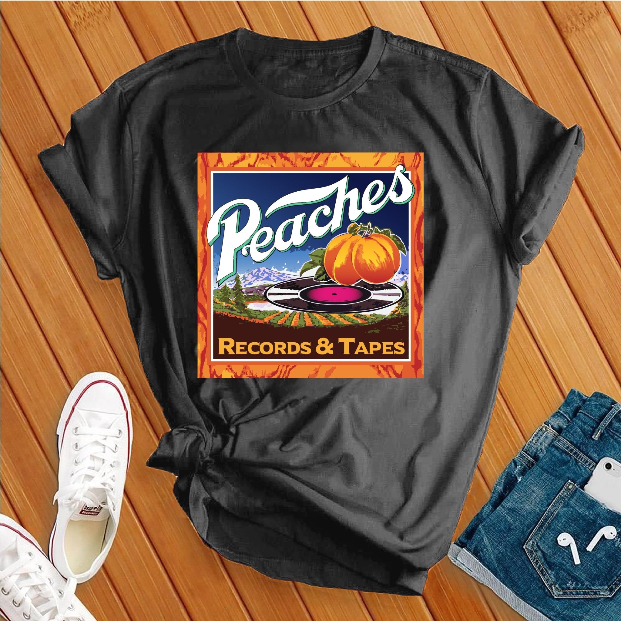 Peaches Record Tee - Love Tees