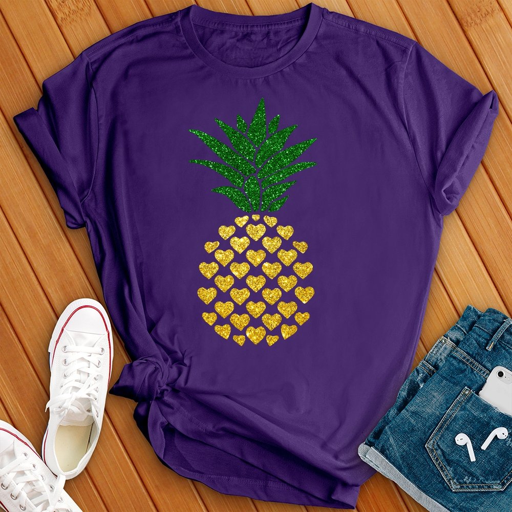 Pineapple Hearts Tee - Love Tees