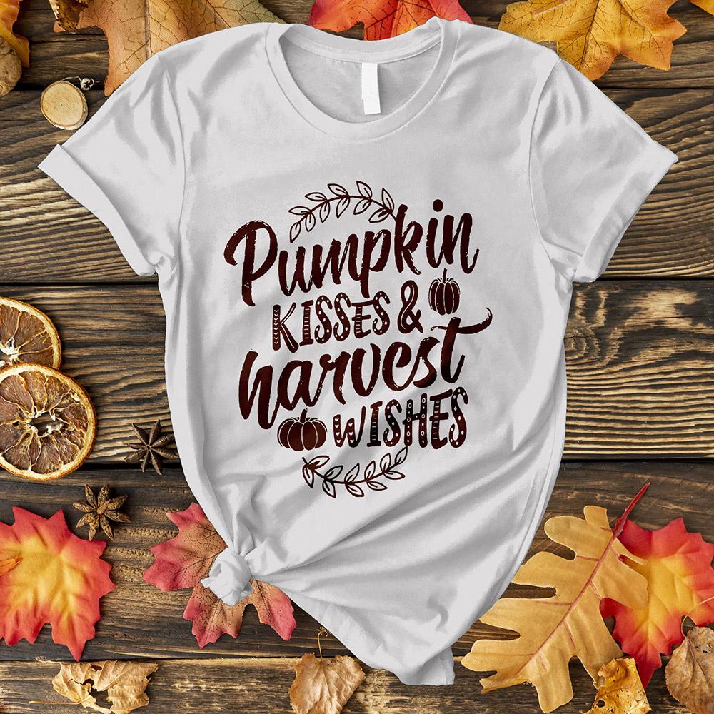 Pumpkin Kisses & Harvest Wishes Tee - Love Tees