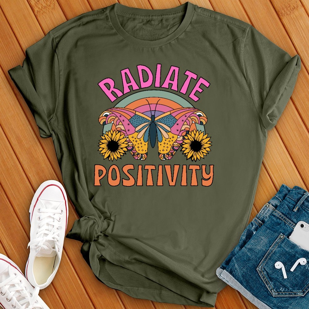 Radiate-Positivity Hippie Tee - Love Tees