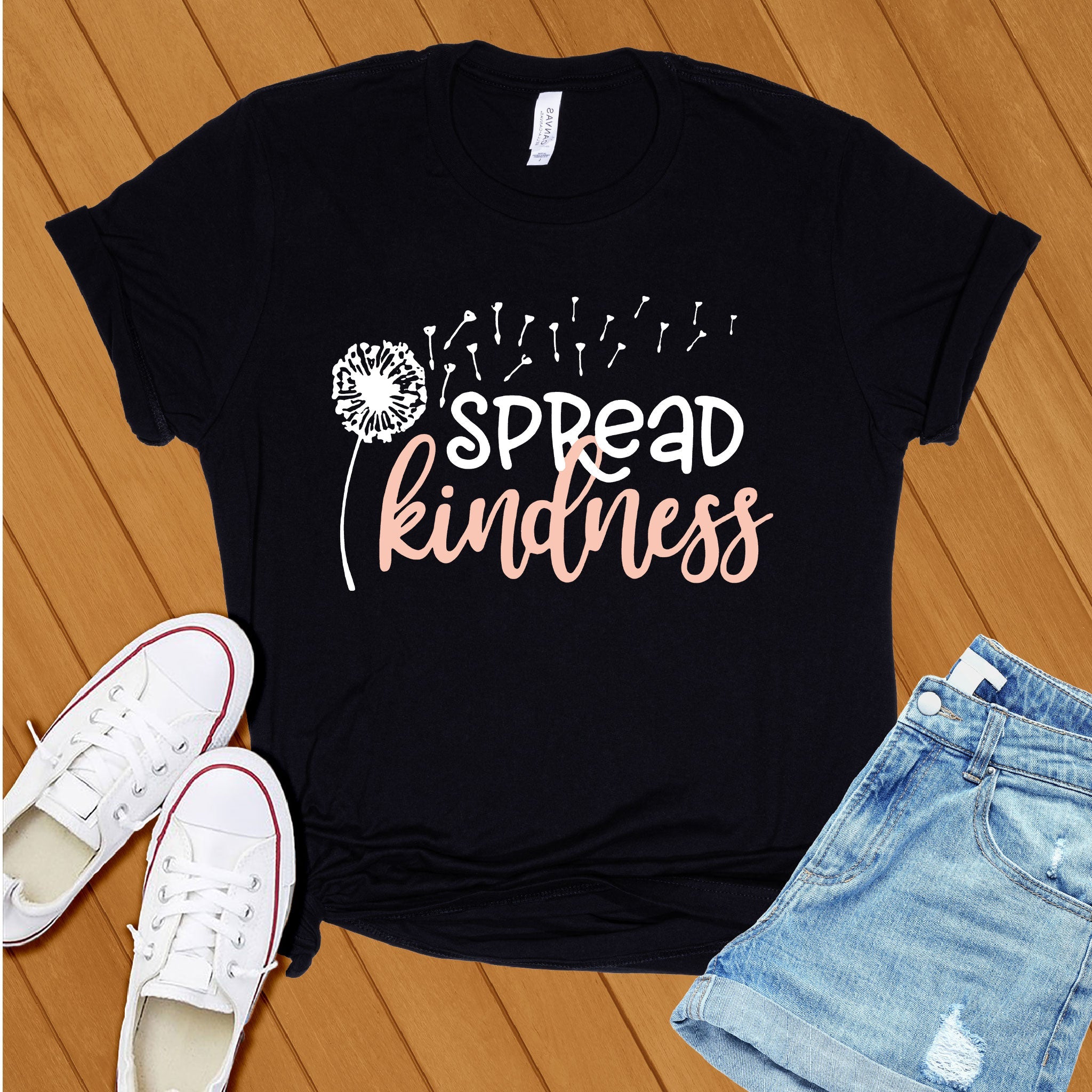 Spread Kindness Dandelion Tee - Love Tees