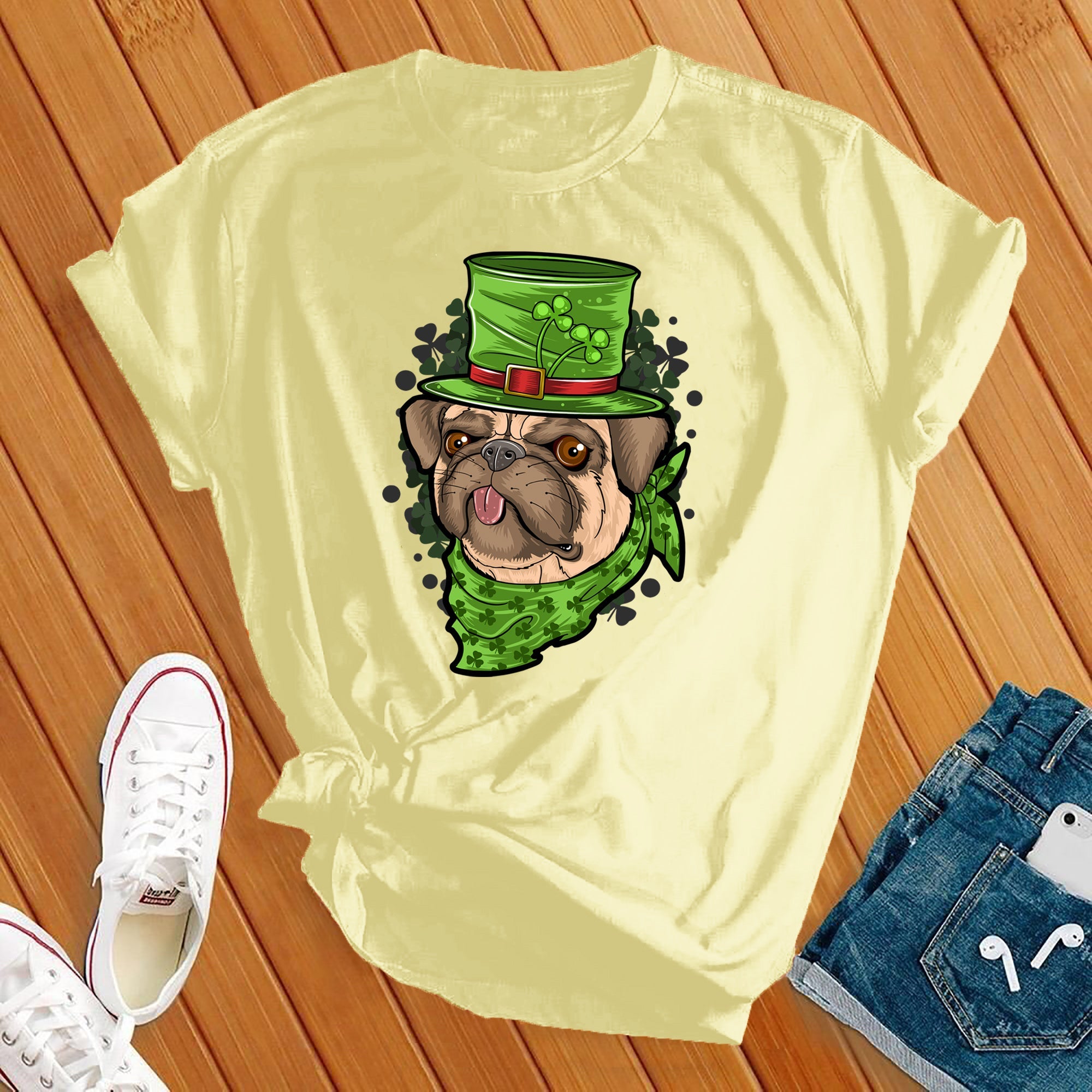 St. Patrick's Pug Tee - Love Tees