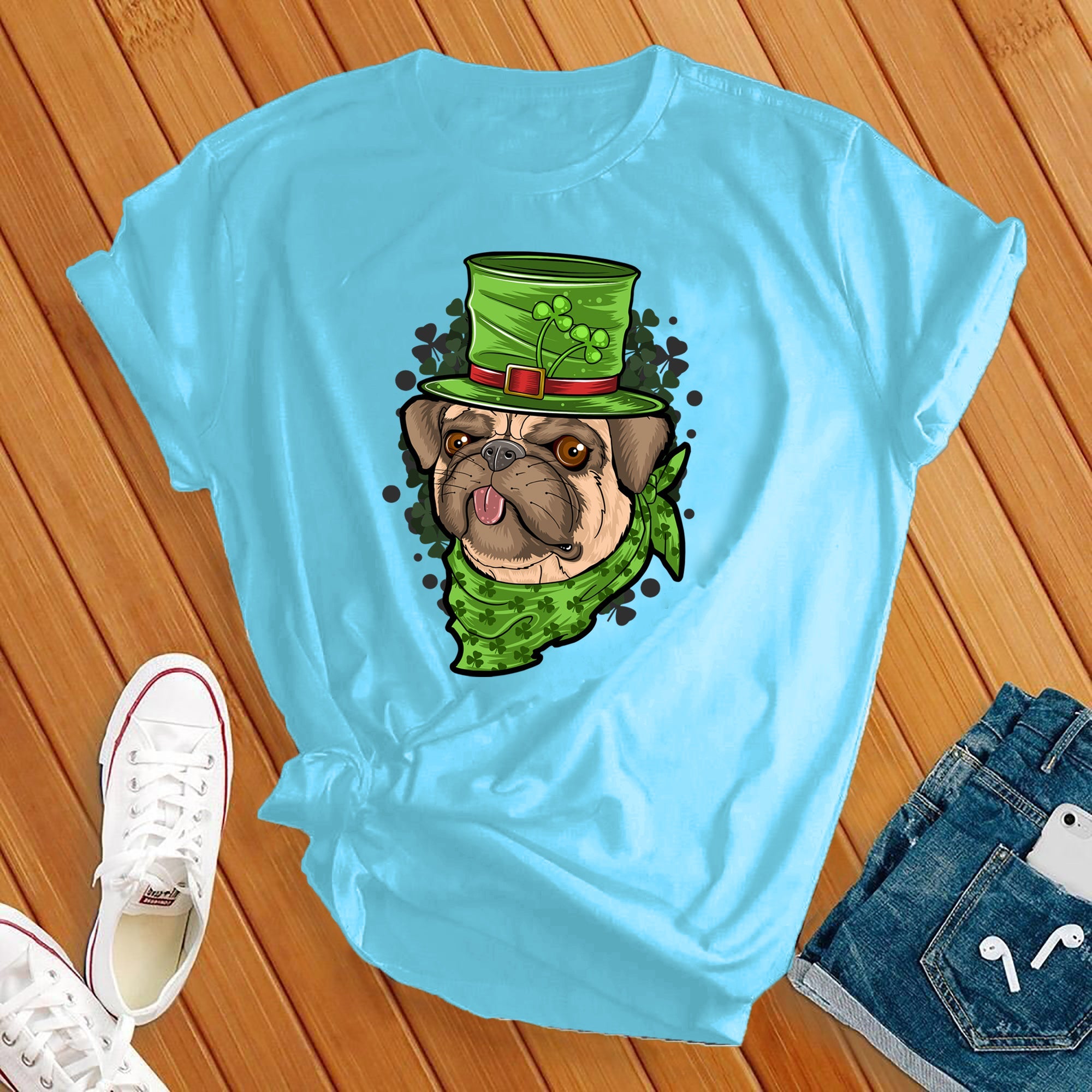 St. Patrick's Pug Tee - Love Tees