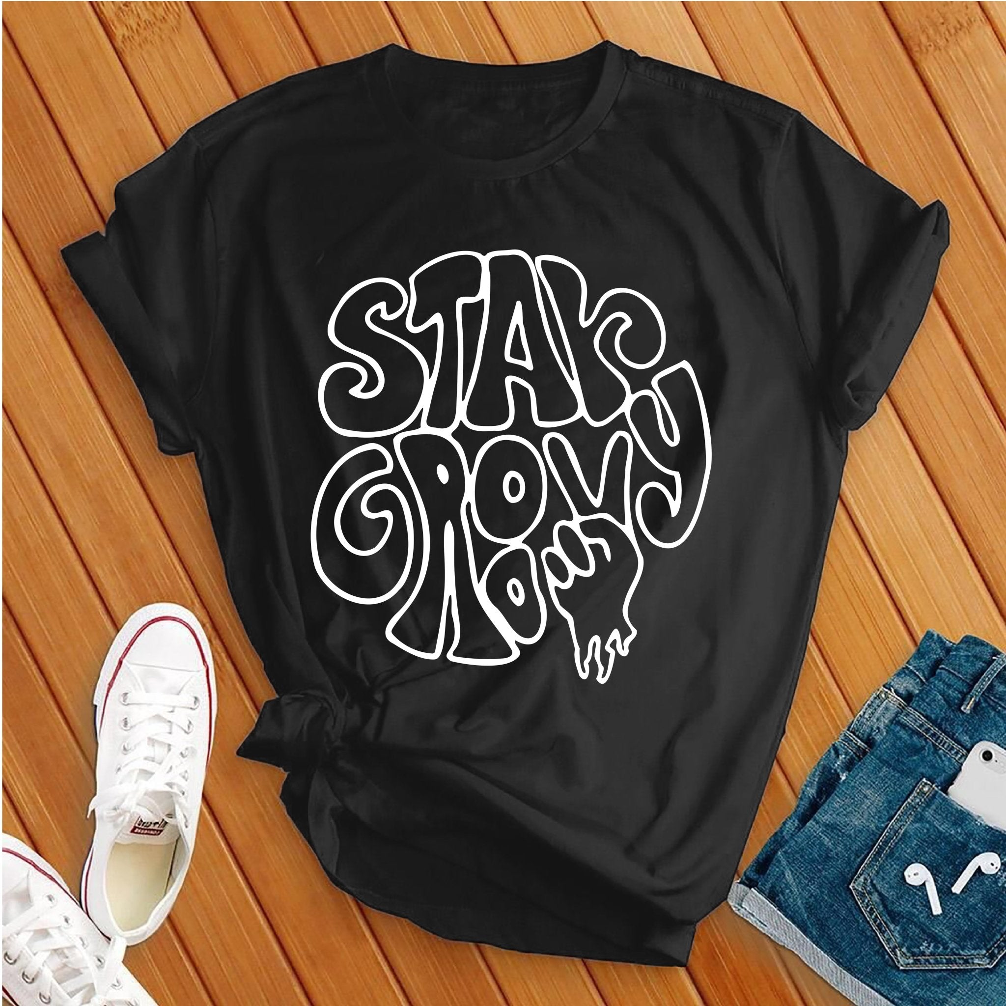 Stay Groovy Peace Tee - Love Tees