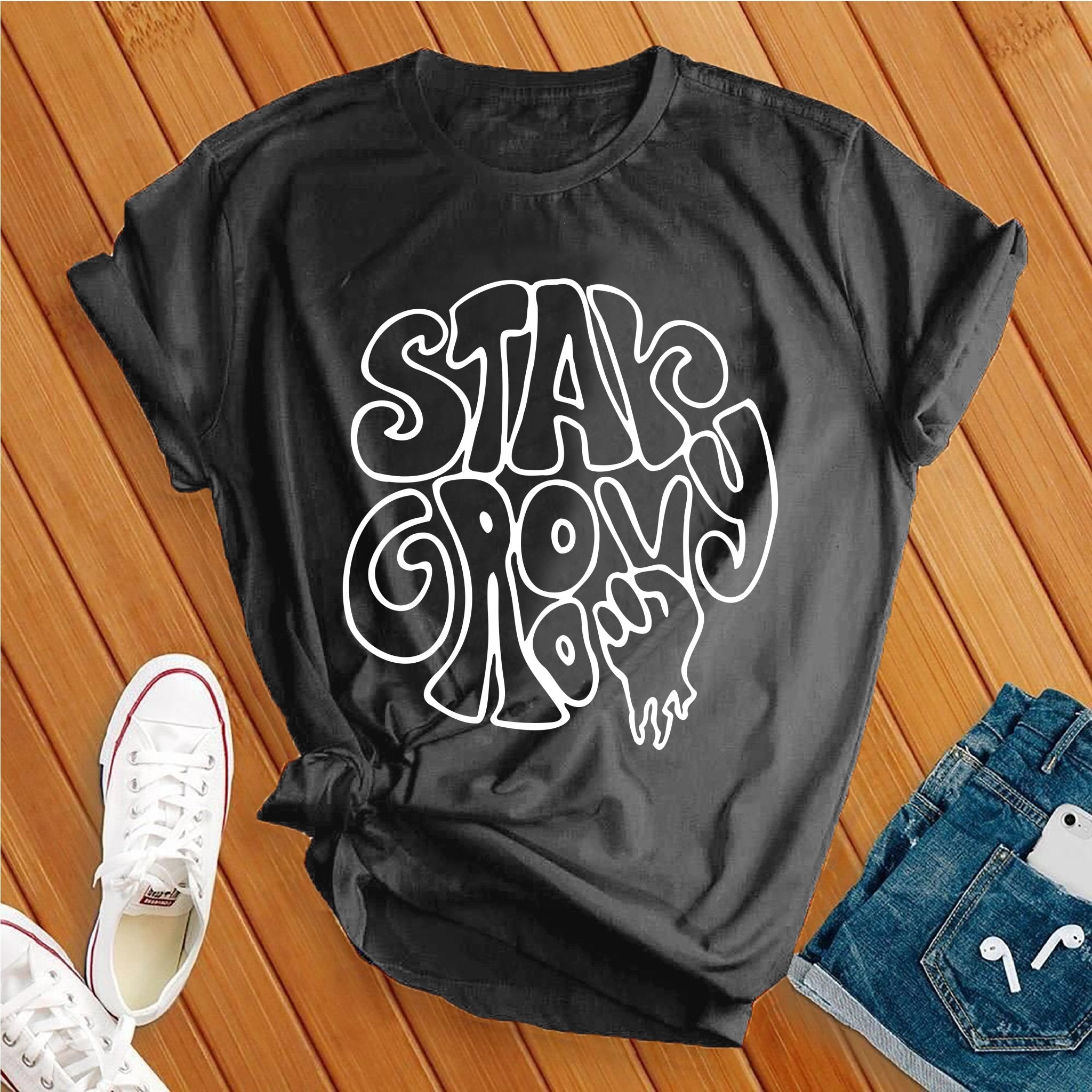 Stay Groovy Peace Tee - Love Tees