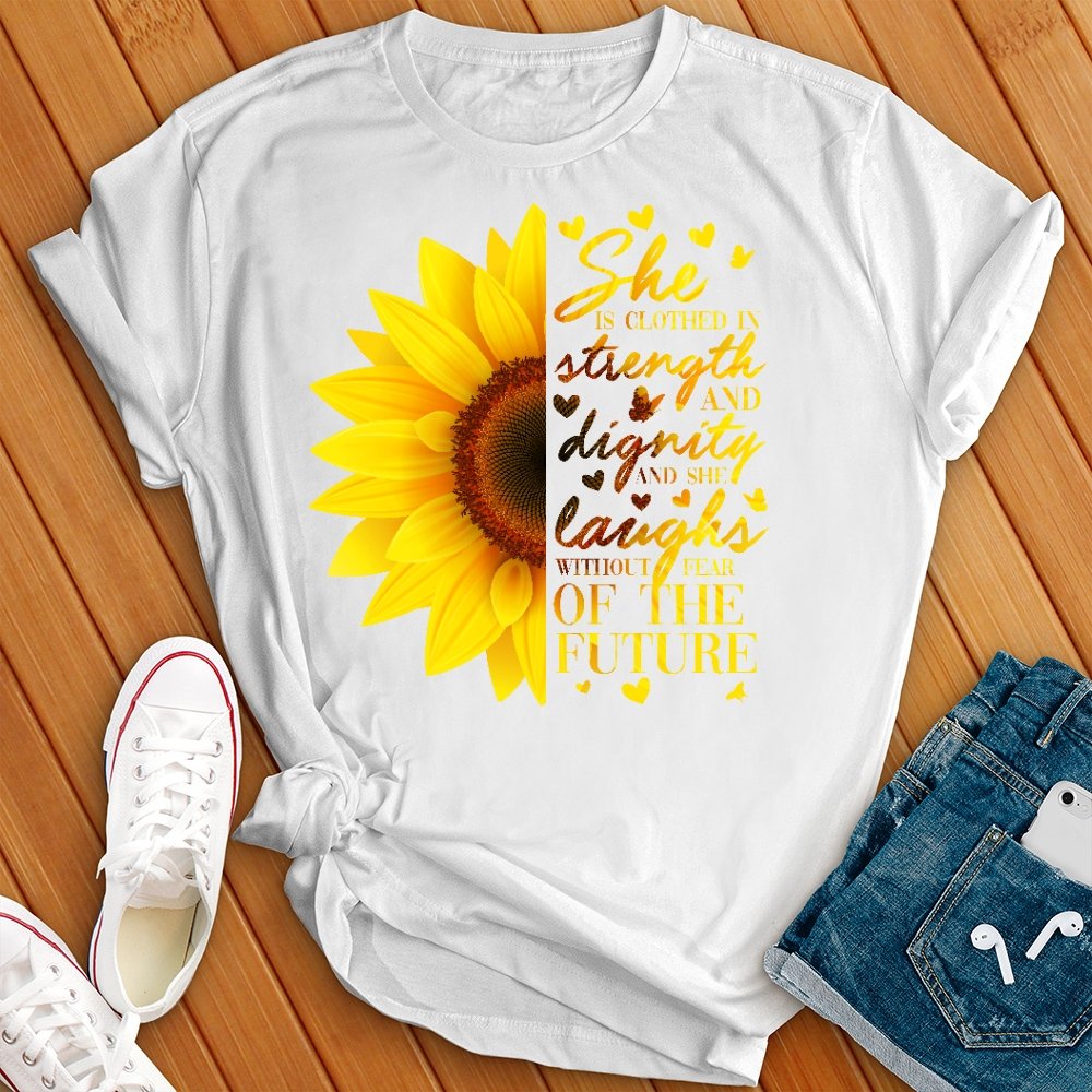 Strength & Dignity Sunflower Tee - Love Tees