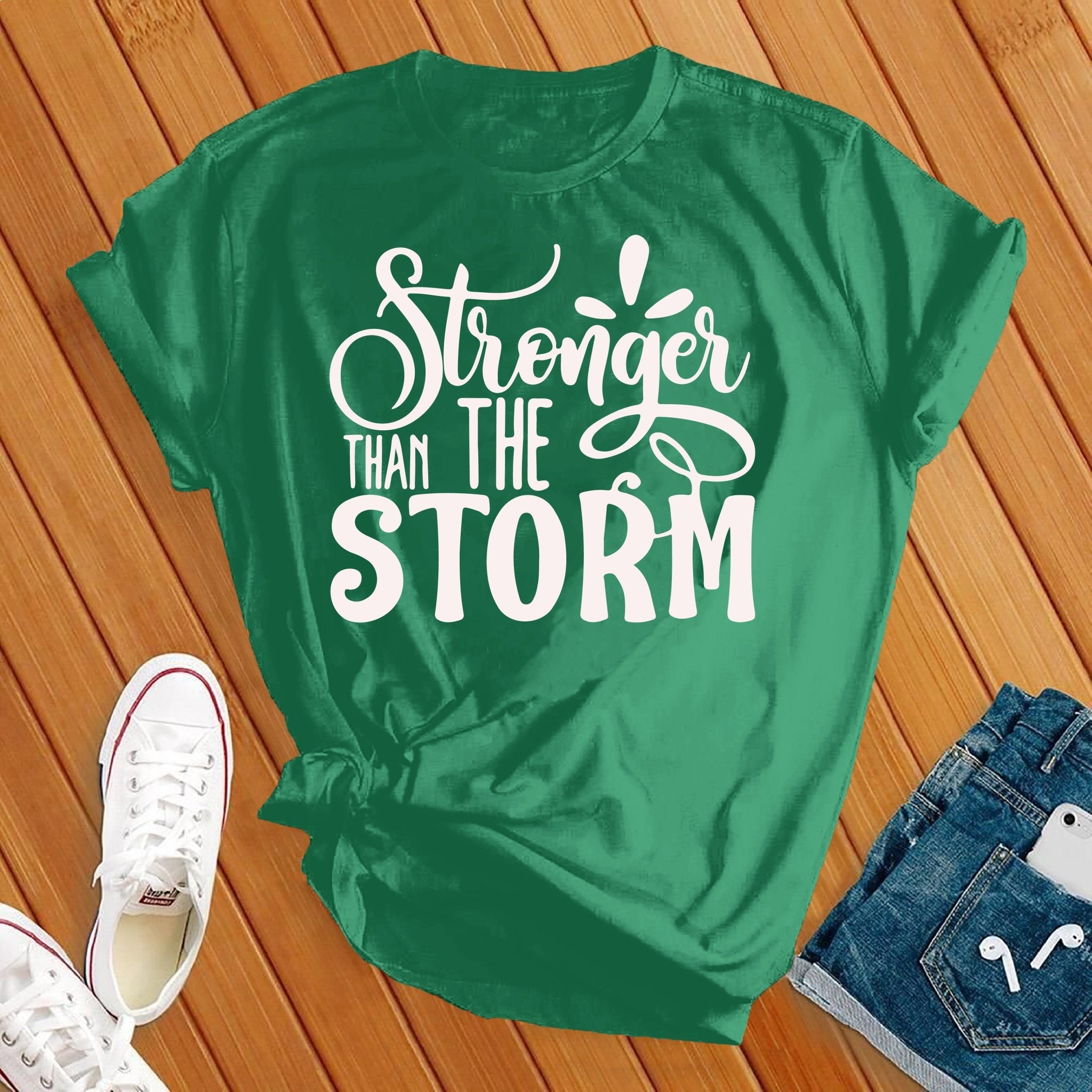 Stronger Than The Storm Tee - Love Tees