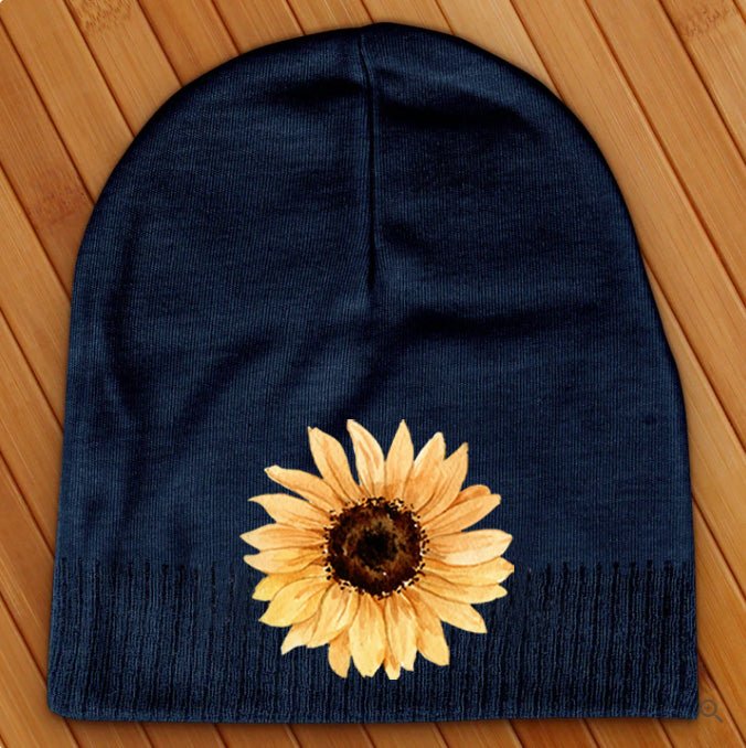 Sunflower Beanie - Love Tees