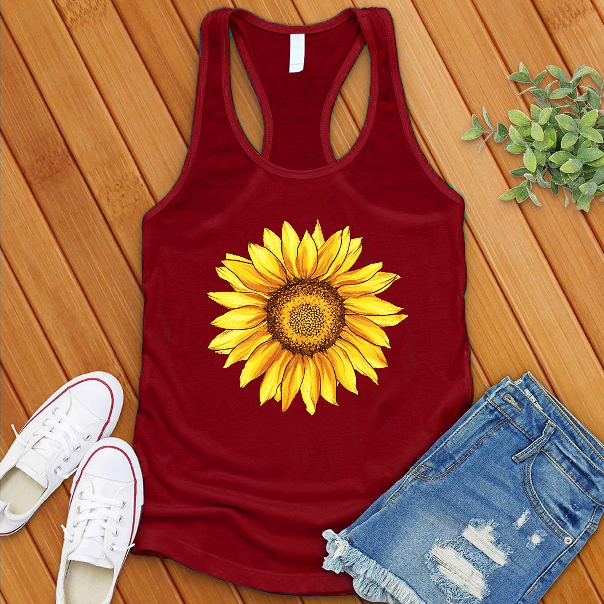 Sunflower Women's Tank Top - Love Tees