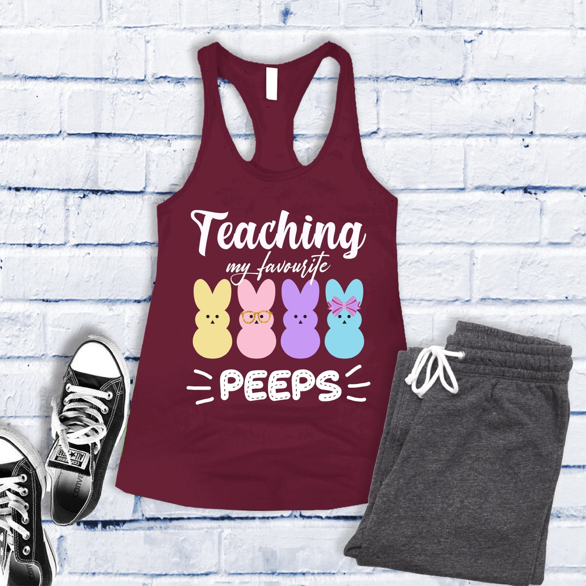 Teaching My Peeps Women's Tank Top - Love Tees