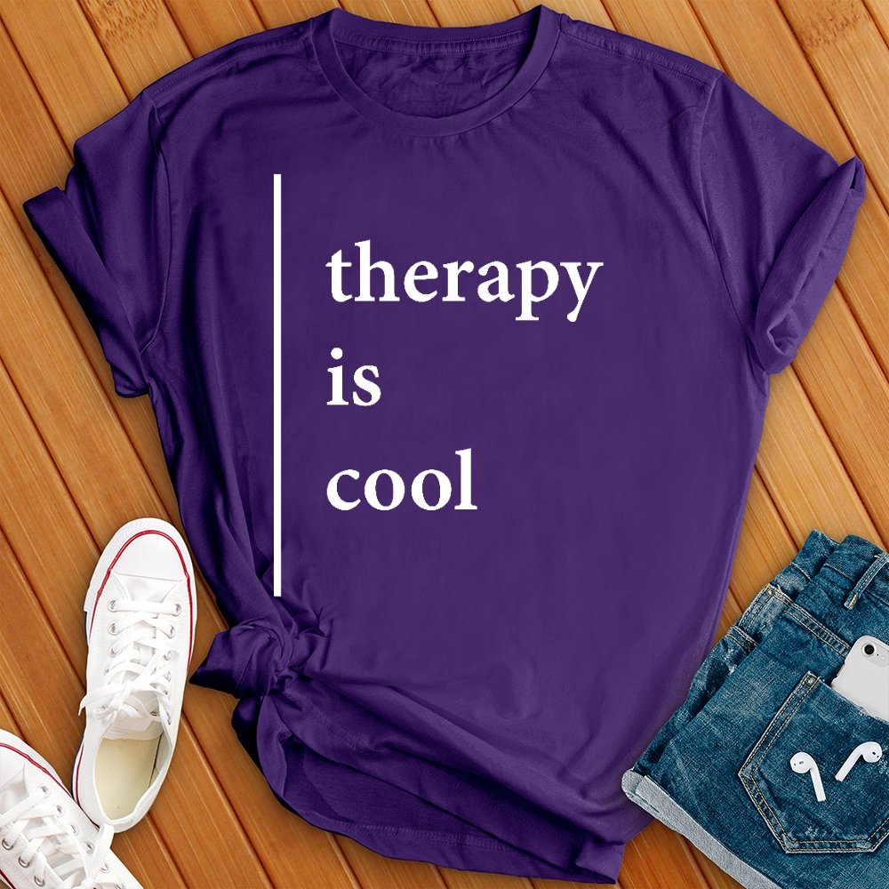 Therapy Is Cool Tee - Love Tees