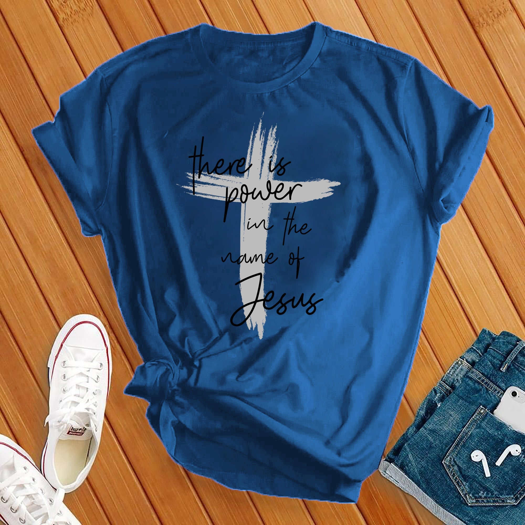 There Is Power in the Name of Jesus Tee - Love Tees