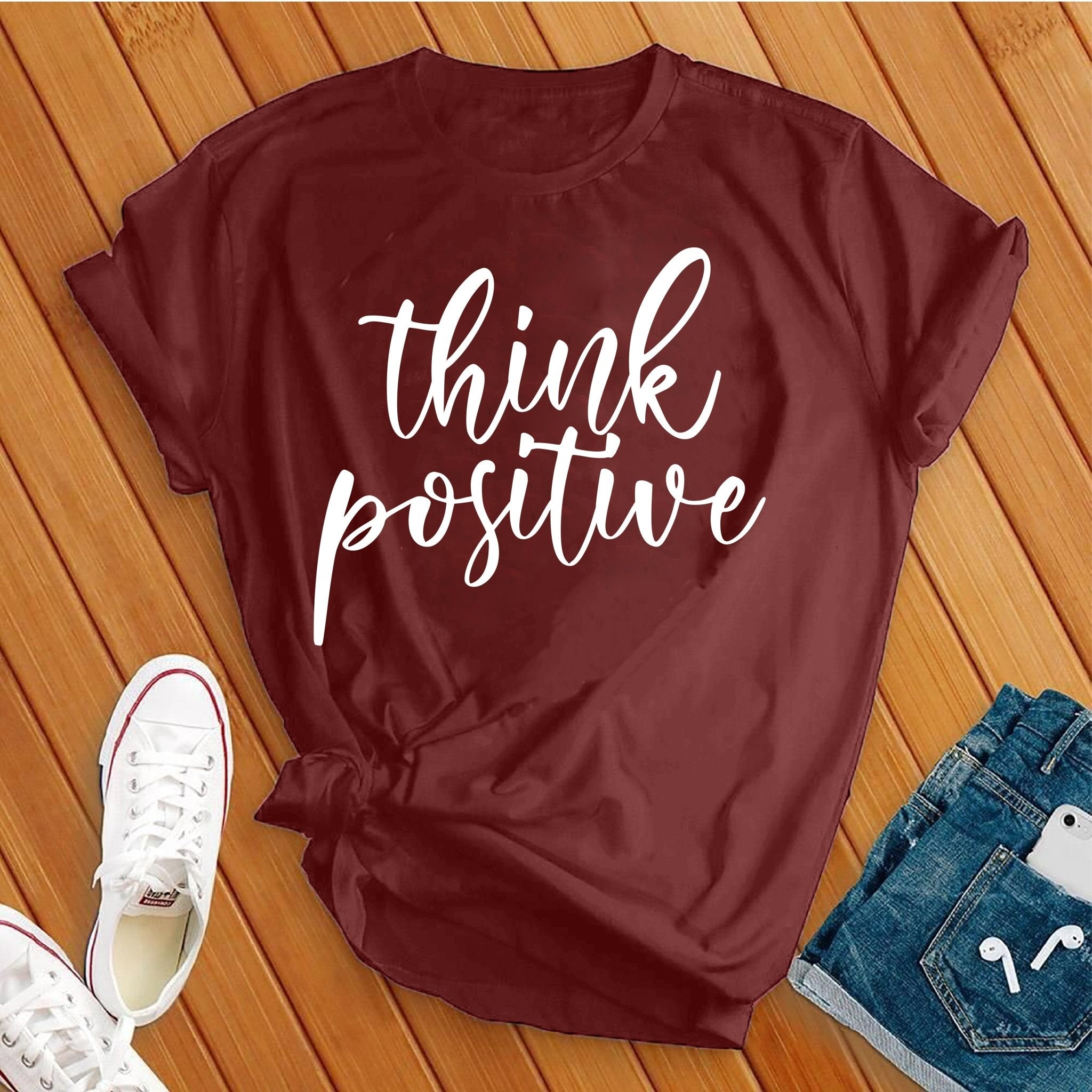 Think Positive Tee - Love Tees