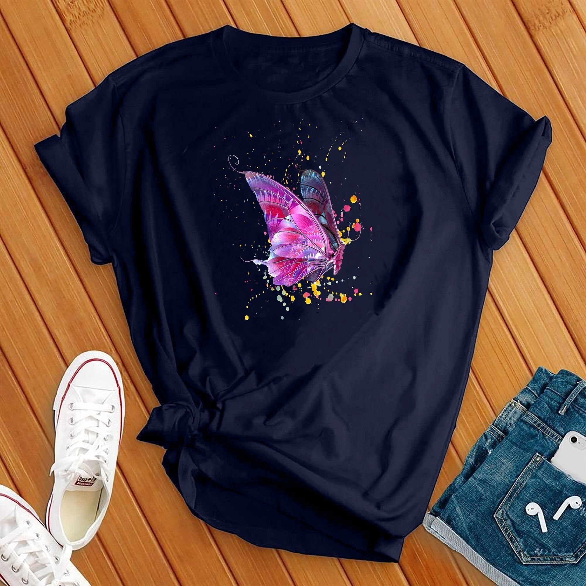 Trippy Butterfly Tee - Love Tees