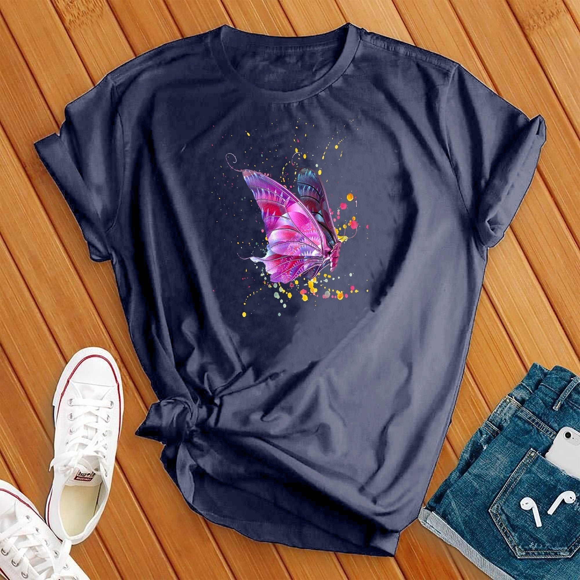 Trippy Butterfly Tee - Love Tees