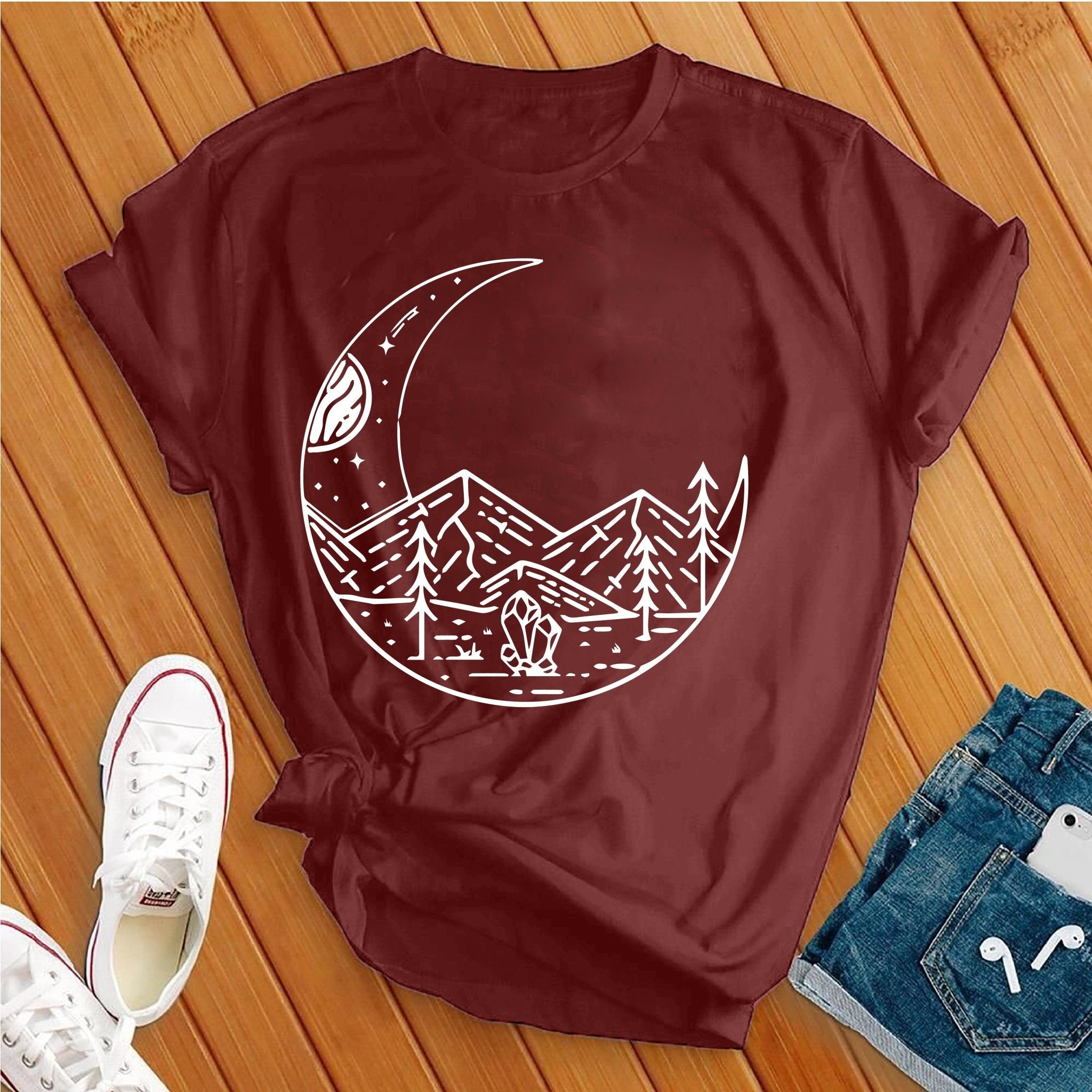 Wanderlust Moon Tee - Love Tees