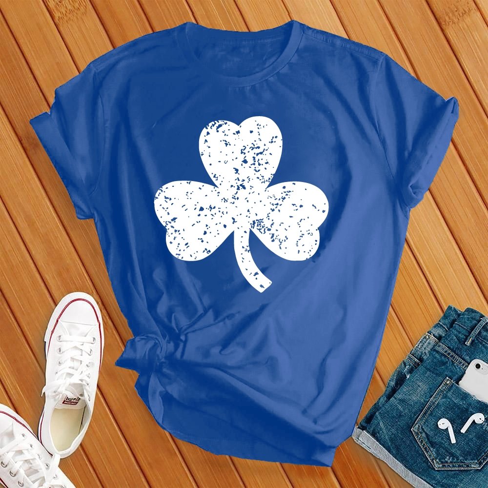 White Shamrock Tee - Love Tees