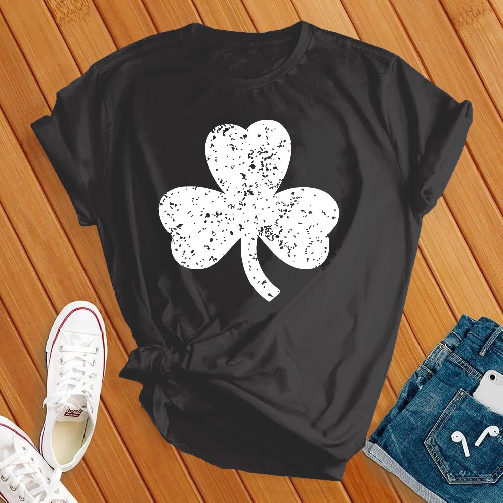 White Shamrock Tee - Love Tees