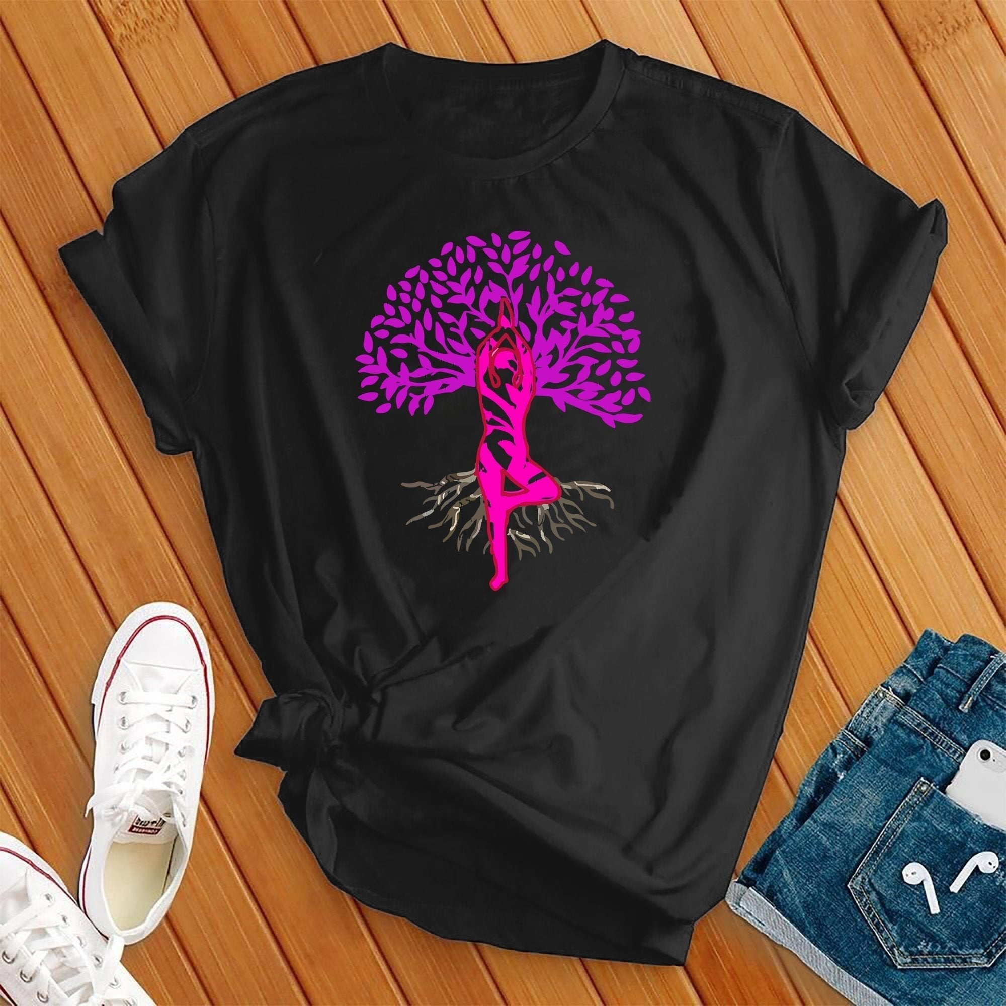 Yoga Tree Of Life Tee - Love Tees