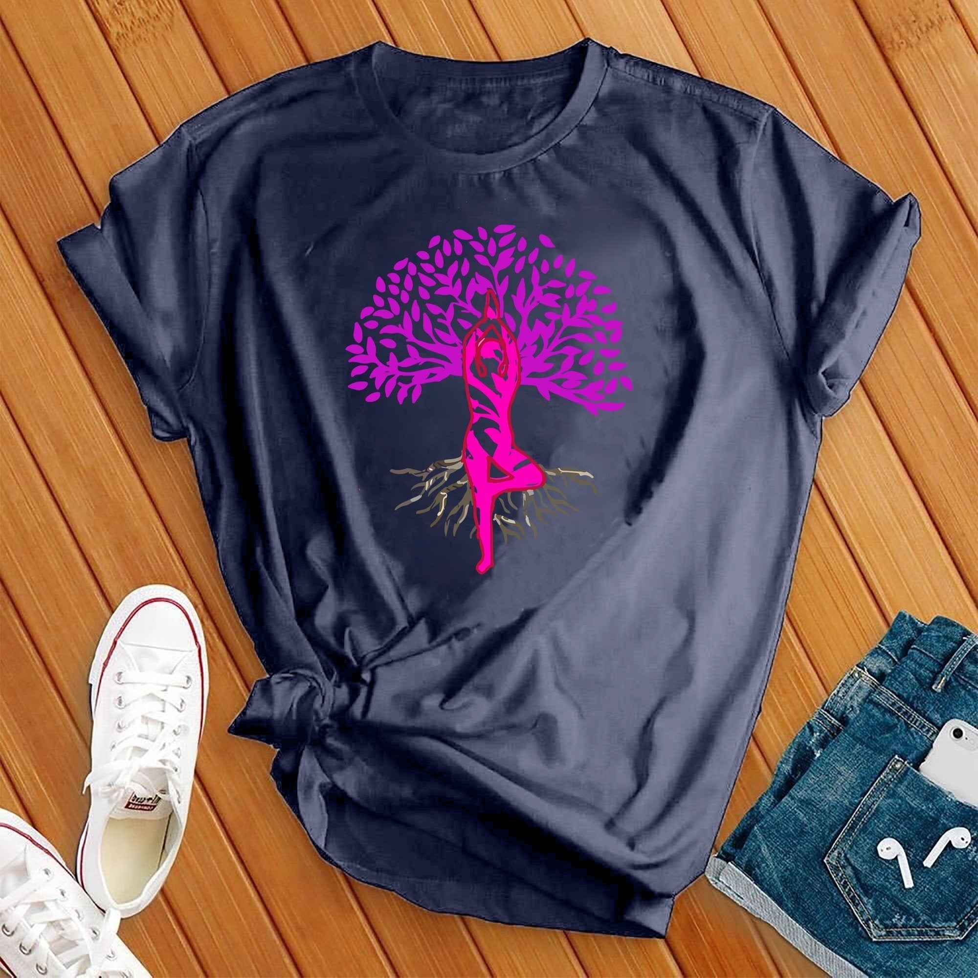 Yoga Tree Of Life Tee - Love Tees