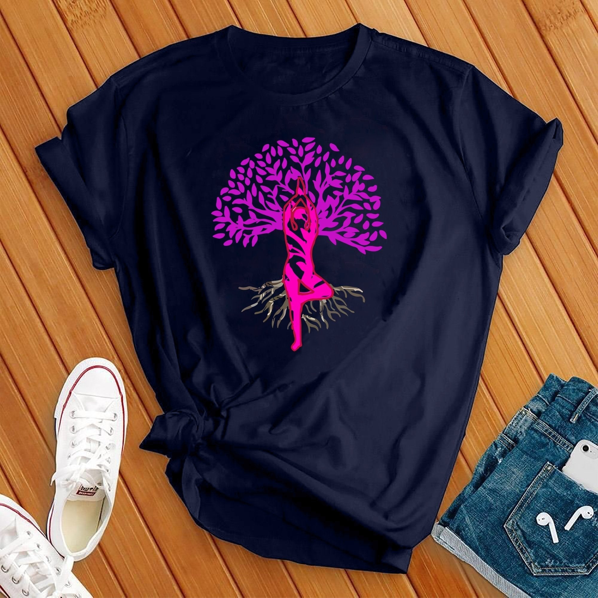 Yoga Tree Of Life Tee - Love Tees